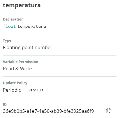 Descripción de la variable temperatura